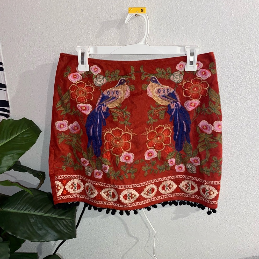 Embroidered Skirt